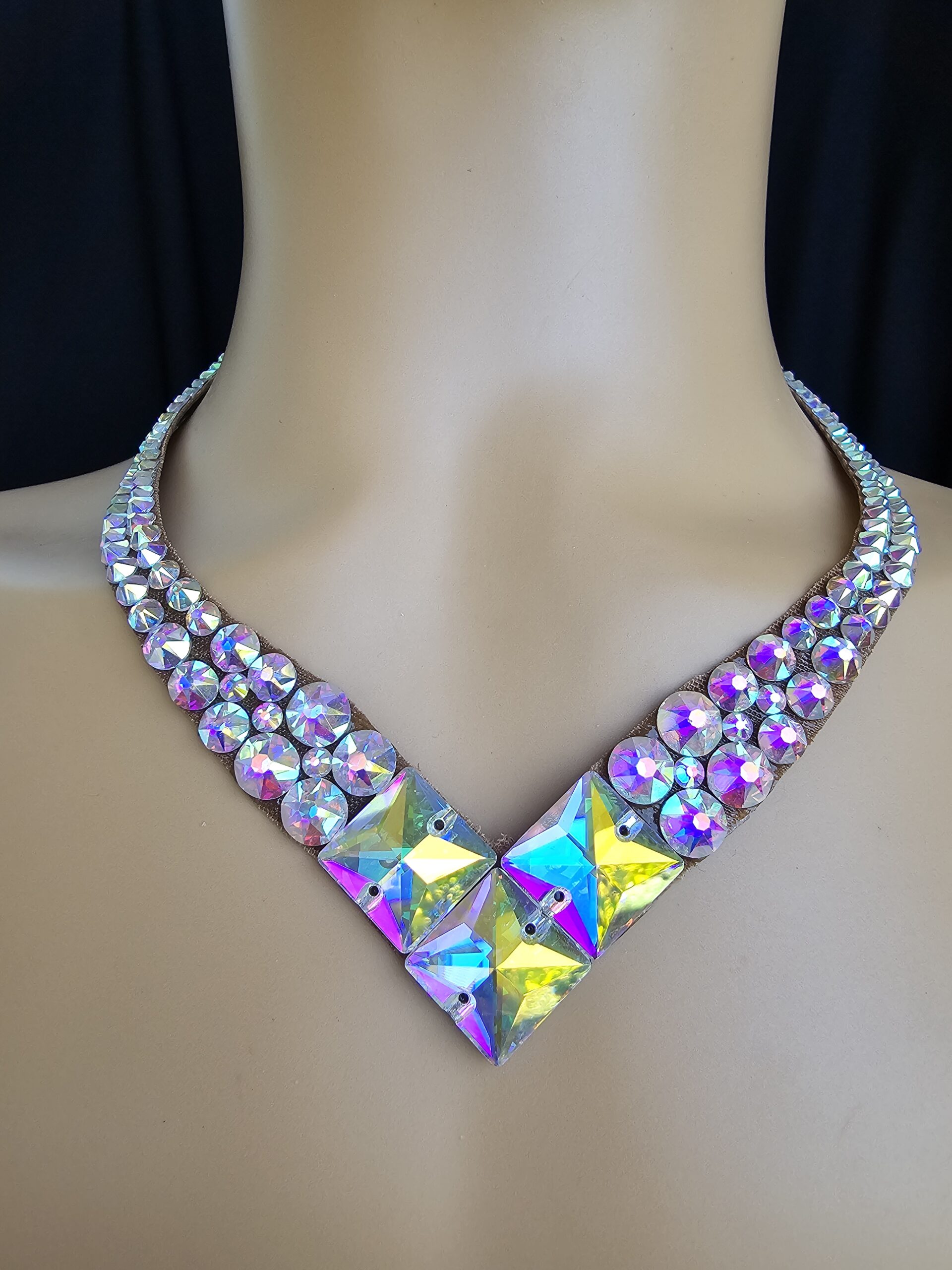 Miraslava Ballroom Dance Necklace Crystals AB (luxe)